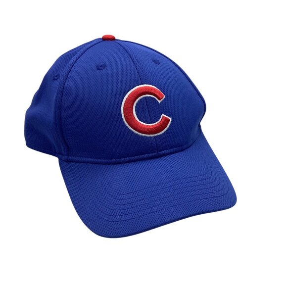 Chicago Cubs Adjustable Blue Baseball Cap By Team MLB Embroidered One Size - Picture 1 of 7